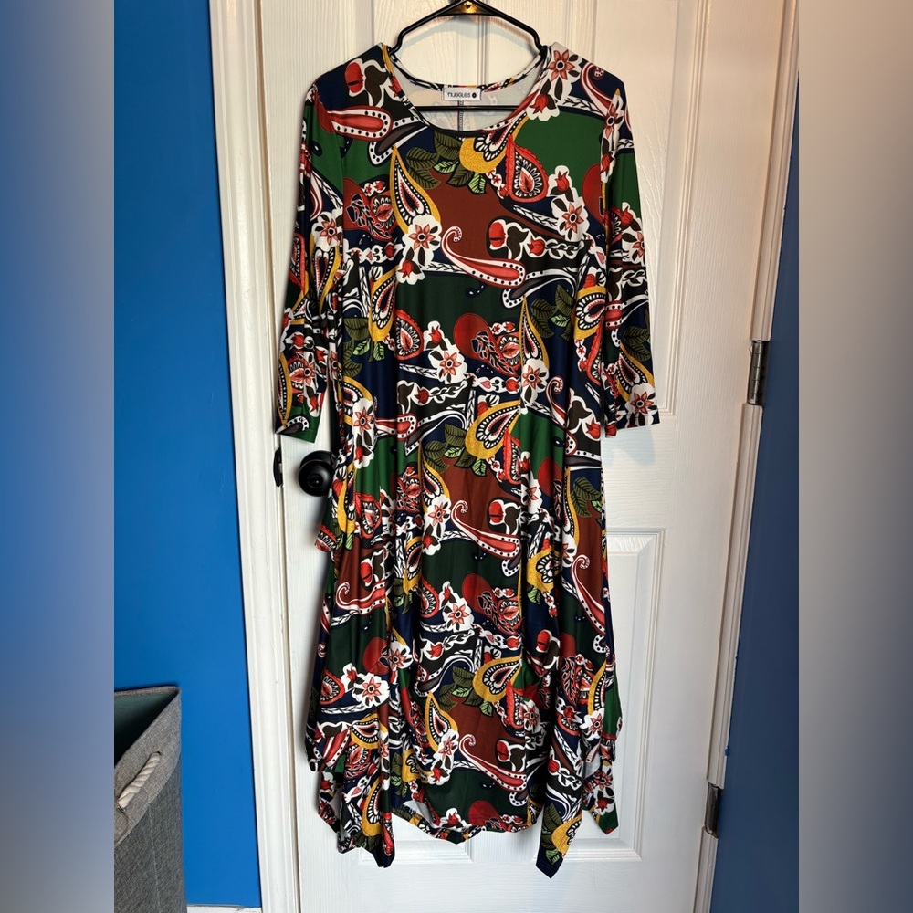 NUGGLES Paisley Print Multicolor Dress